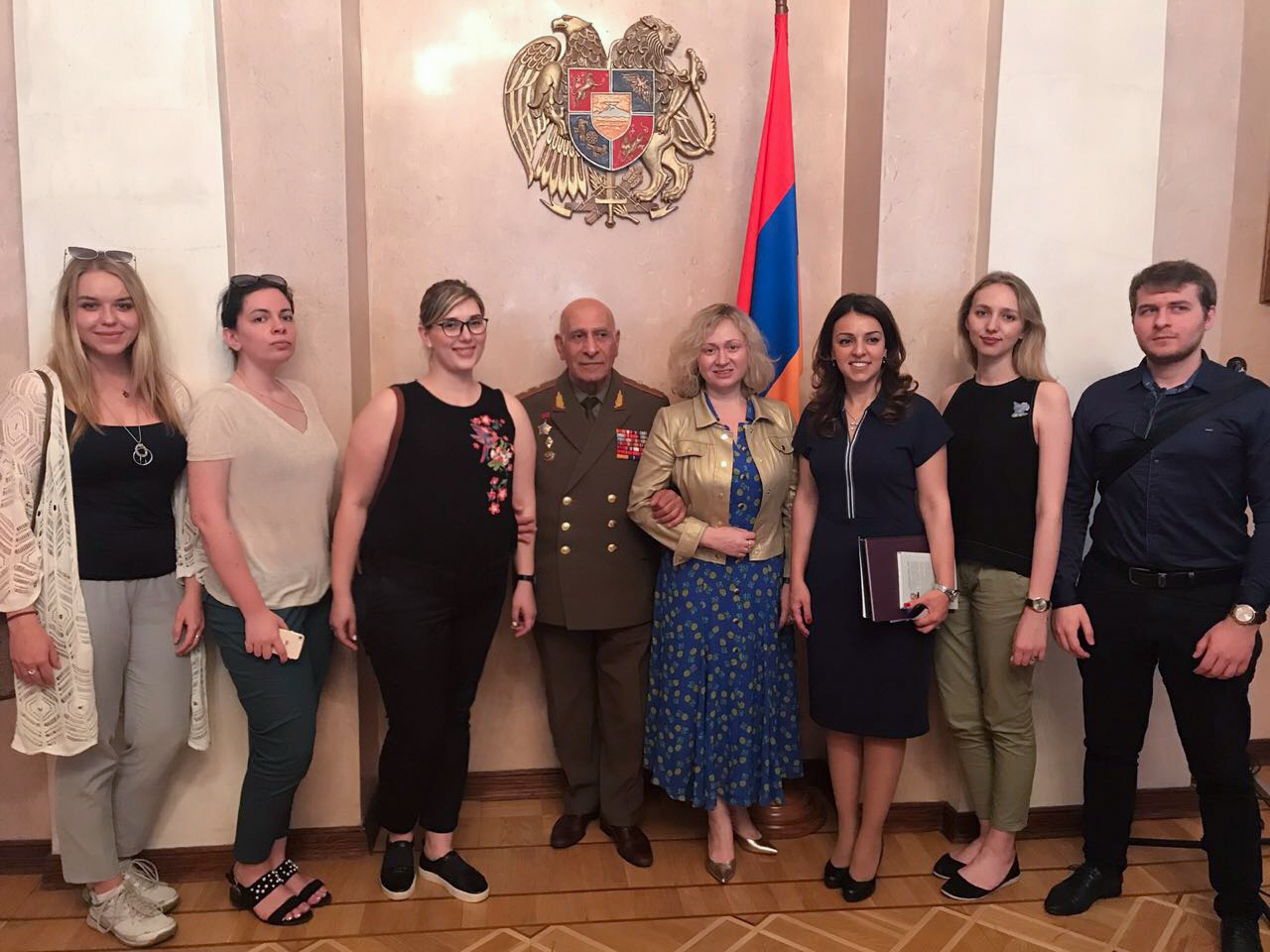 Студенты и сотрудники лаборатории истории диаспор посетили показ фильма о Сталинградской битве в Посольстве Армении